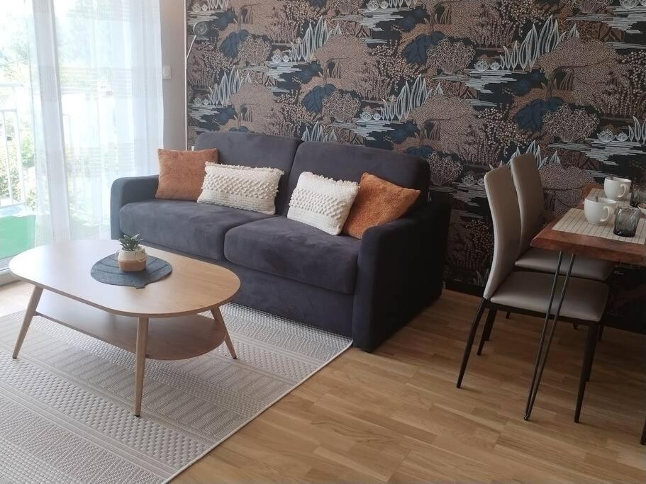 Appartement Neuf Classe, Balcon Et Petite Vue Mer Pleneuf-Val-Andre Exteriör bild